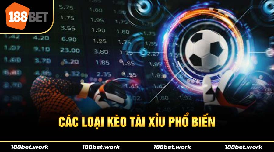 Các loại kèo tài xỉu phố biến thường gặp